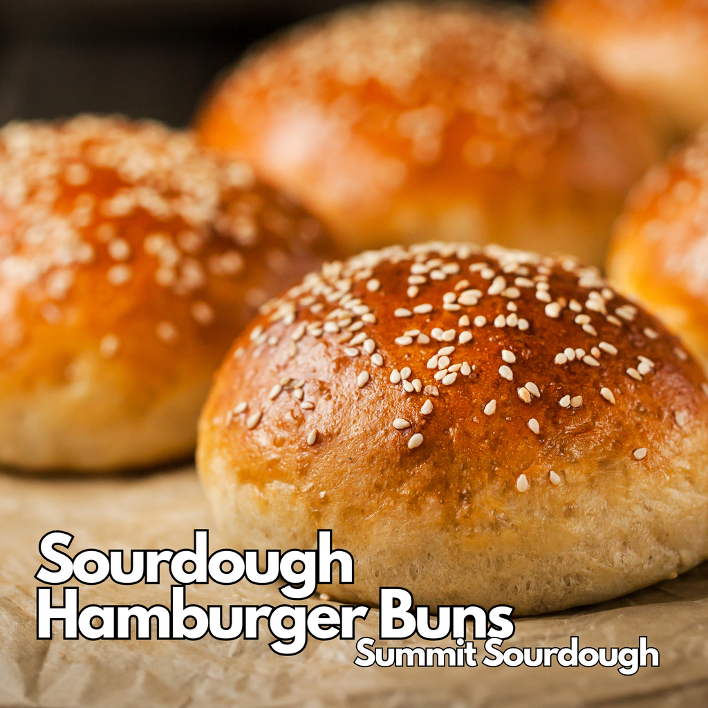 Delicious Sourdough Small Batch Hamburger Buns: Perfectly soft and flavorful, these homemade buns are ideal for your next burger night. Discover the recipe and tips for baking small batches.